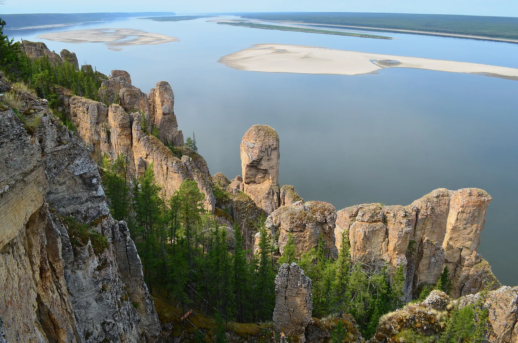 Лена у Ленских столбов
